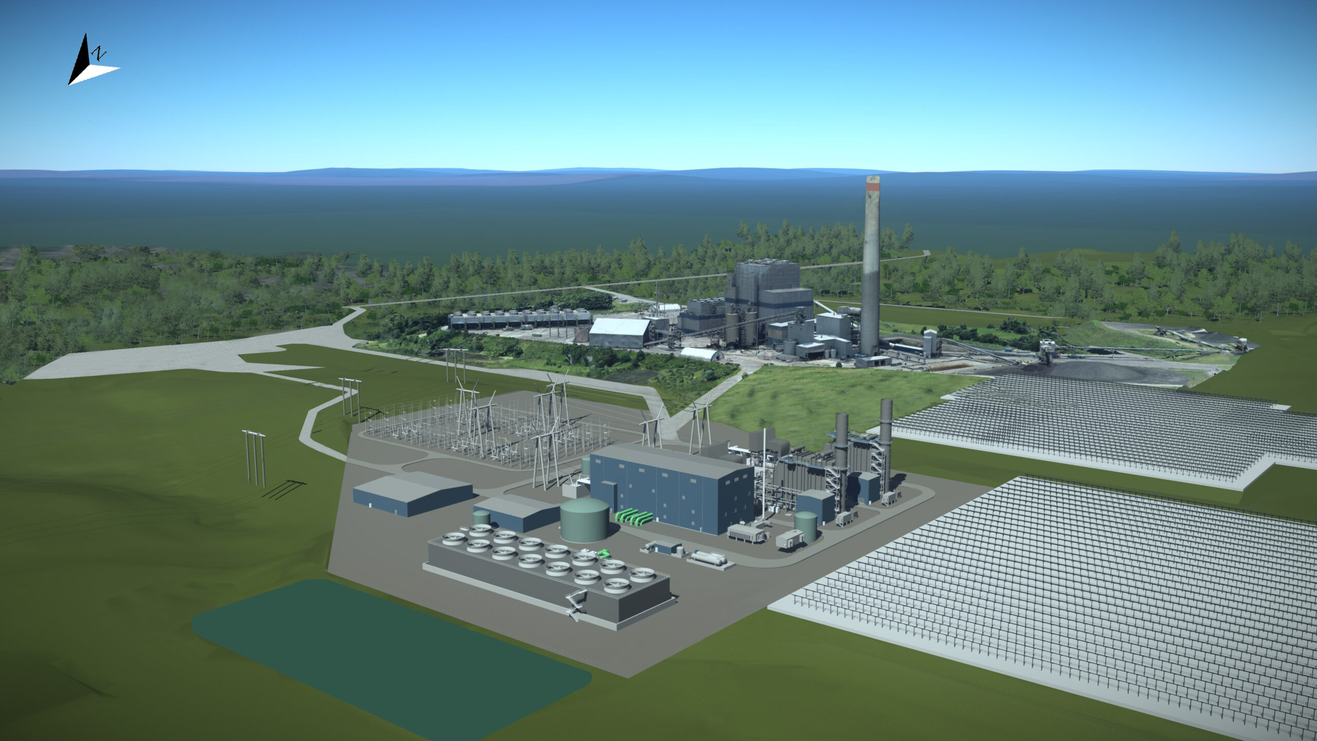 Longview Power daughter companies ask PSC for extensions to build and begin operating gas-fired power plant